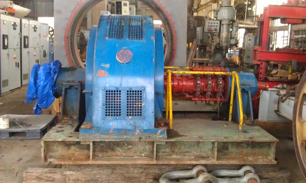 500 HP 294 RPM 2200 Volts GE Induction Motor for Sale